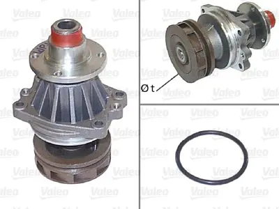 VALEO 506289 Devırdaım Su Pompası Bmw E34 E36 E38 E39 M41 M51 93>99 Range Rover 2 2.5 Dızel 11519069529 90509657