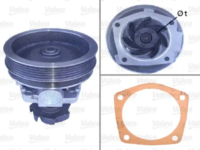 VALEO 506299 Devırdaım Tempra Sxa / Sxak 2000 Klımalı Kasnaklı 7784988