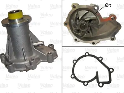 VALEO 506307 Devırdaım Pompası (Om601, Om604) C-Class W202 93>00 E-Class W210 96>02 A6012001120