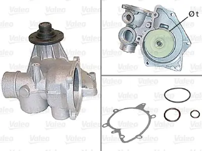 VALEO 506445 Devırdaım Pompası Contalı Bmw M60 E34 E32  11511742498