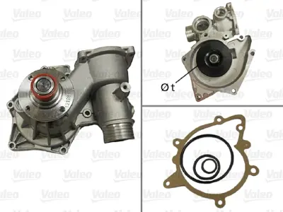 VALEO 506521 Devırdaım Pompası Bmw M62 E39 E38 11511742647