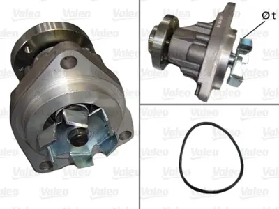 VALEO 506527 Devırdaım Omega B 2,5 V6 94 00 Vectra B 2,5 95 00 24465319 8821944