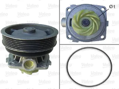 VALEO 506670 Su Pompası Psa 120196 46437913