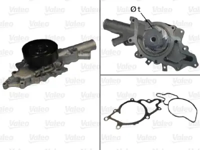 VALEO 506675 Devırdaım Pompası (Om613) E-Class W210 99>02 S210 99>03 A6132000701