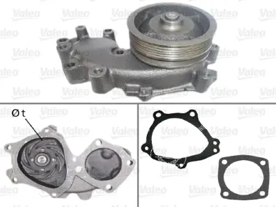 VALEO 506722 Su Pompası Alfa 71737987 7658607