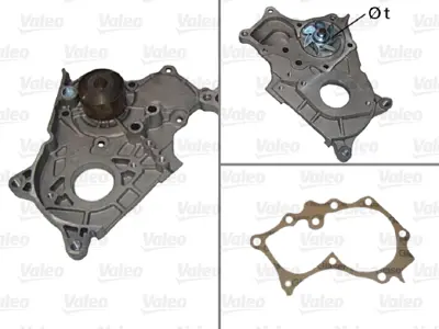 VALEO 506851 Devırdaım Toyota Avensıs 1998-2002 Rav4 2001-> 2.0 D 4wd (1cdftv) 1610029135