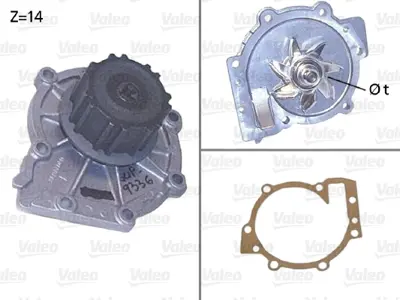 VALEO 506853 Devırdaım Volvo S80 I (184) 2.8 T6 -2.9 -3.0 -3.0 T6 97>06  9142695