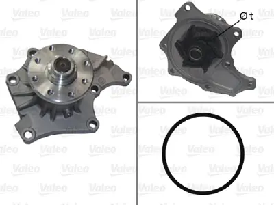 VALEO 506929 Su Pompası Opel Frontera A 2.8td 6334015