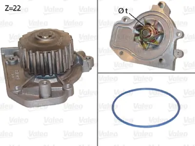 VALEO 506943 Devırdaım Honda Cıvıc 1.6 1.8 1996-2001 19200PT2013