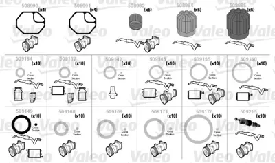 VALEO 509294 Klıma Tamır Takımı Bmw 