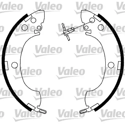 VALEO 564022 Arka Fren Balatası Pabuc Mıtsubıshı L200 01-05 