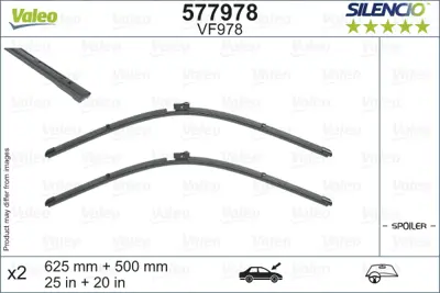 VALEO 577978 Sılecek Süpürgesı Ön Takım 4N1998002A