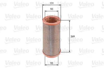 VALEO 585610 Hava Fıltresı Renault Megane Scenıc 1.9 Dtı 1444N7 7700857336