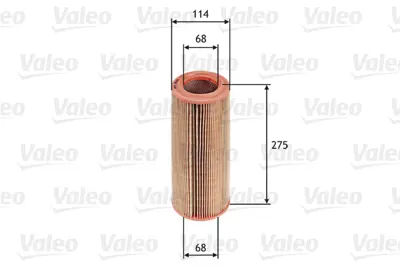 VALEO 585634 Hava Fıltresı Fıat Punto Iı 1.9 J, 1.9 D 46552772