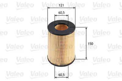 VALEO 585659 Hava Fıltresı W168 97>04 Vaneo W414 02>05 A1660940004