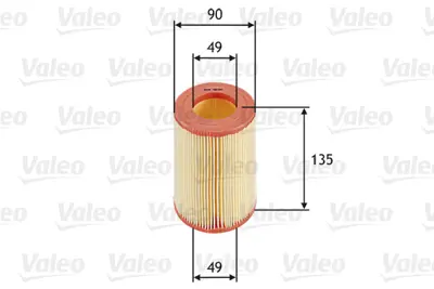 VALEO 585660 Hava Filtresi Smart Cıty-Coupe-Fortwo 