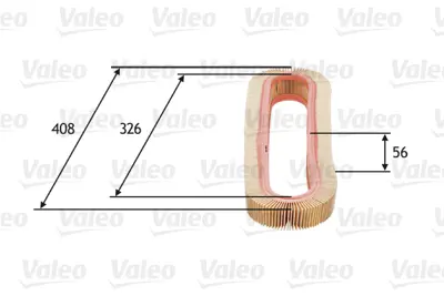 VALEO 585667 Hava Fıltresı 190 W201 85>93 C124 87>92 S124 85>92 W124 85>93 A0030945804