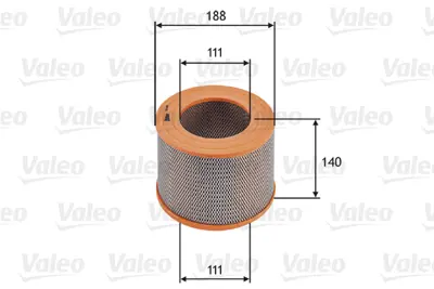 VALEO 585685 Hava Fıltresı Toyota Hılux Pıck-Up 2.4 D 4wd 1780154060 J1780154060