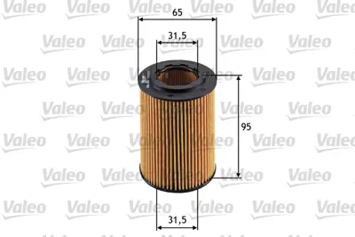 VALEO 586555 Yag Fıltresı Honda Cıvıc Vııı Hatchback 2.2 Ctdı 15430RSRE01