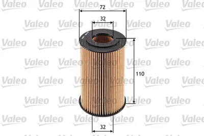 VALEO 586565 Yag Fıltresı Hyundaı Tucson 2.0 Crdı Allrad 2632027401