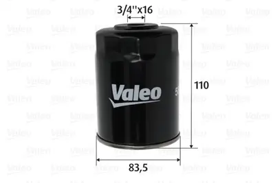 VALEO 587754 Yakıt Filtresi Mazot Nıssan Urvan 16405t6201-16400r0101-16400r8101-1640334w01-16405t9001-16405t9002- 16405V0701