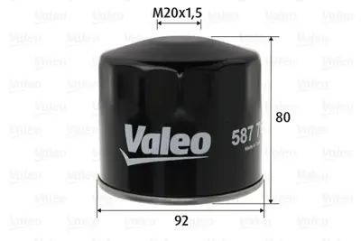 VALEO 587761 Yakıt Filtresi Mazot Mazda B-Serıe ME016872