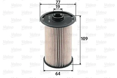 VALEO 587925 Mazot Fıltresı Focus Iı 04>11 1.8 Tdcı -2.0 Tdcı  C Max  04> Mondeo Iv 07>14 1.8 Tdcı  1352443