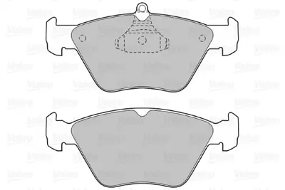 VALEO 598050 On Fren Balatası Omega B 2,0 Vectra A 2,0 1605855 4646899