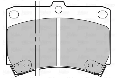 VALEO 598274 On Fren Balatası Mazda 323 B6 Kasa 1990 1996 Kıa Rıo 2000 2002 DCY93328Z K0BA23328Z