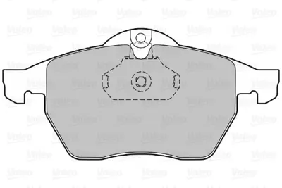 VALEO 598305 On Fren Balatası Vectra B 2,0ı / 2,5 V6 93191802 93192749