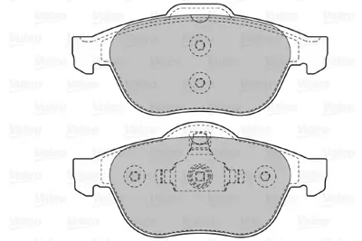 VALEO 598471 On Fren Balatası Laguna Iı 1,6 16v 1,8 16v 1,9 3,0 V6 Megane Iı 05 1,6 16v 1,9 2,0 7701209809