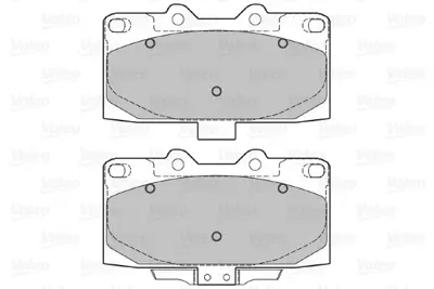 VALEO 598476 On Fren Balatası Impreza 2,0 Gt Turbo 98>05 Forester 98>02 Turbo 26296FE090 D106074F92