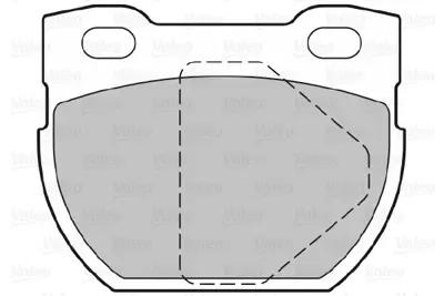 VALEO 598762 Fren Balatası Arka Defender STC1601