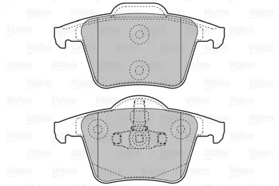 VALEO 598829 Arka Fren Balatası (Tk) Xc 90 2,5ı T / 3,0ı T6 02 30793093