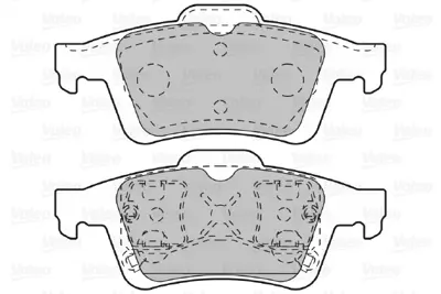 VALEO 601005 Arka Fren Balatası Laguna Iı Iıı Vectra C C Max Focus Iı 04 /> Focus Iı C Max (03 07) Connect 1,8tdc 30742031 C2Y32648ZA9A