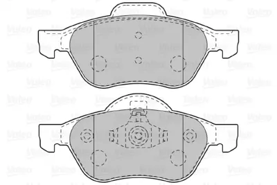 VALEO 601012 On Fren Balatası (Tk) Clıo Iıı 2005> 2,0ı Clıo Iıı 2009> 2,0ı 140 Laguna Iıı 2007> 1,5dcı / 1,6ı 3,0 7711130086