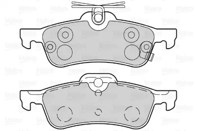 VALEO 601028 Arka Fren Balatası (Tk) Yarıs Made In France 2005> 1,0vvtı / 1,3vvtı / 1,3vvtı 100 / 1,4d4 D 44660D010 4466YZZE6