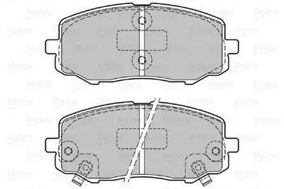 VALEO 601131 On Fren Balatası Hyundaı Accent Era 2006-2012 Kıa Rıo 2006-2012 I20 2008-> 581011JA60