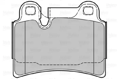 VALEO 601133 Arka Fren Balatası Touareg 7la,7l6,7l7 3,2 V6 / 3,6 V6 Fsı / 4,2 V8 / 2,5tdı R5 3,0tdı V6 10 / 02> 1 7L6698451B