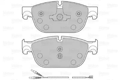 VALEO 601138 On Fren Balatası (Tk) C5 C6 P407 2,2hdı 16v / 3,0hdı 24v 94 / 09> P308 Rcz P508 Ep6cdtx1,6 07 / 10>  1612739280 425473