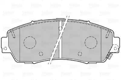 VALEO 601365 On Fren Balatası Honda Crv 2,4 2012> Crv 1,6 Dtec 2015> Crv 2,2 Dtec 2012> 