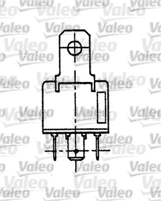 VALEO 643510 Kubık Role 25a 12v Blıster Ambalaj 9607870180