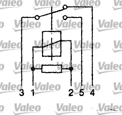 VALEO 643510 Kubık Role 25a 12v Blıster Ambalaj 9607870180