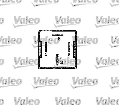 VALEO 643838 Kubık Role Sae 4 Ayak 12v 50a 