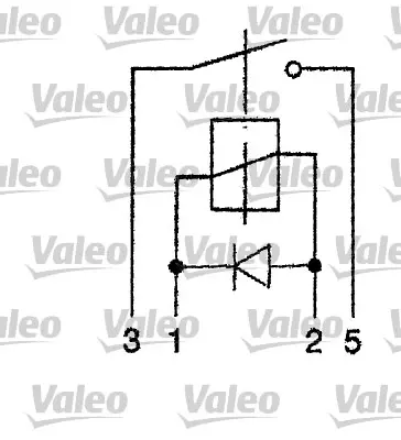 VALEO 643838 Kubık Role Sae 4 Ayak 12v 50a 