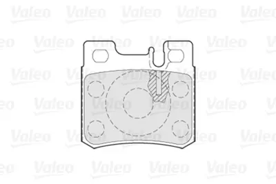 VALEO 670272 Arka Balata Mercedes W210 95-99 W124 86-93 W201 190e 89-93 W202 95-00 S202 96-01 A0054201720