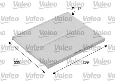 VALEO 698167 Kabin Filtresi Opel Omega Pa 6808613 A2108300818