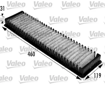 VALEO 698725 Polen Fıltresı 64319257505