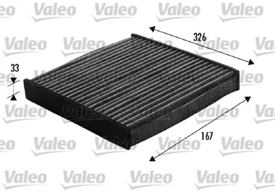 VALEO 698748 Polen Fıltresı Karbonlu P406 / Porsche 911 6447PG 99757121901