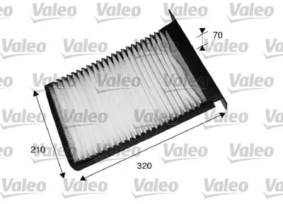 VALEO 698799 X Polen Filtresi Landrover Freelander 1.8 1.8i 2.0dı 2.0td4 2.5v6 98-06 Saab 9000 2.0 85-93 JKR100200